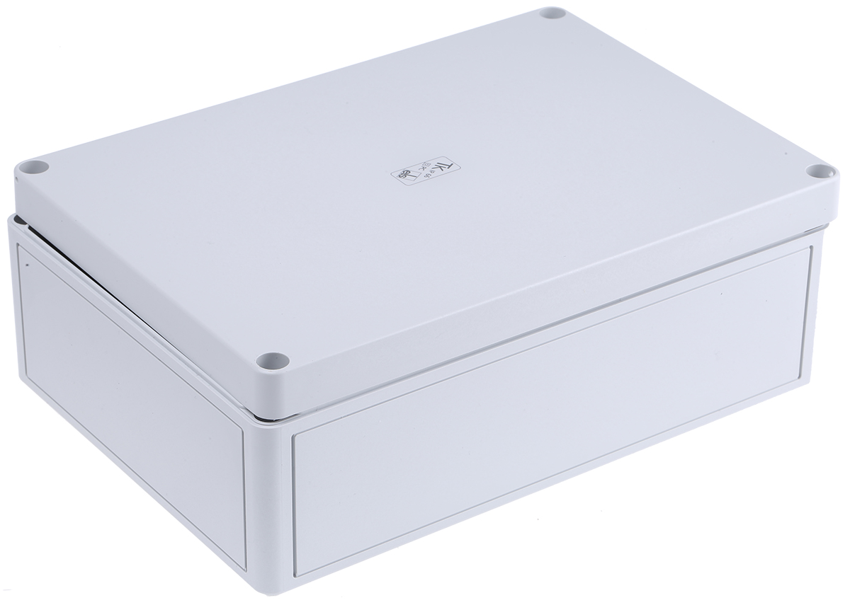 Spelsberg TK PC Series Grey Polycarbonate Enclosure, IP66, Grey Lid, 254 x 180 x 90mm