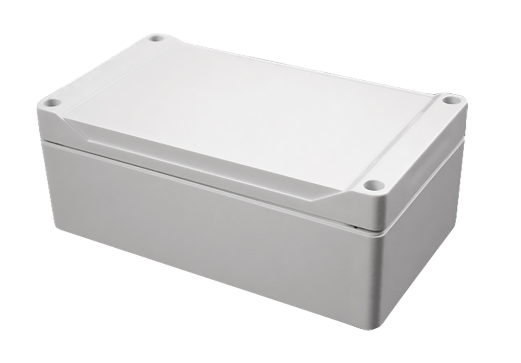 Hammond 1555F Series Polycarbonate Enclosure, IP68, Flanged, 4.70 x 4.70 x 2.44in
