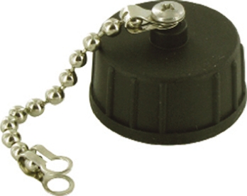 Amphenol Socapex, USB-A Cap with Chain for use with USBBF Series Field Receptacles