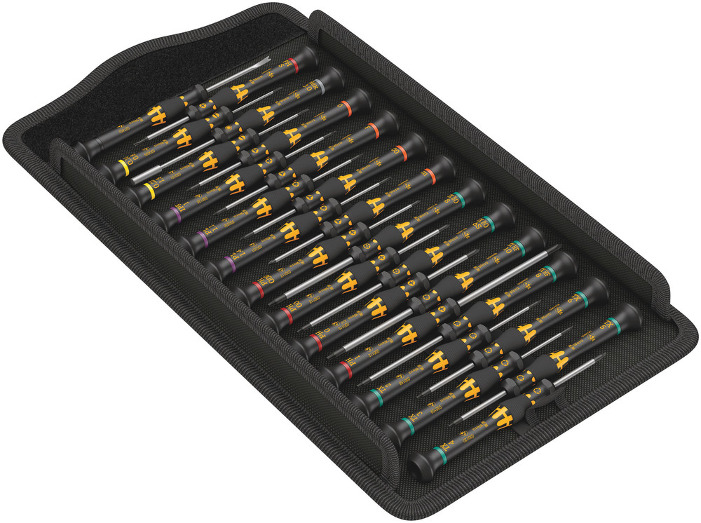 Wera Phillips; Torx Precision Screwdriver Set, 25-Piece
