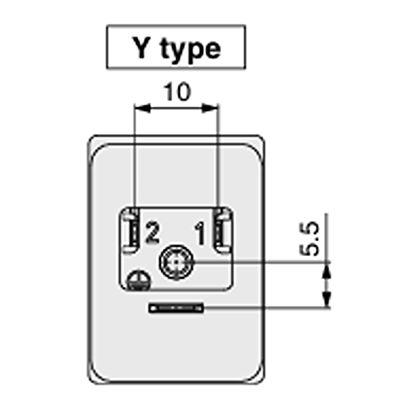 SMC V200 DIN Connector, V200-63-1
