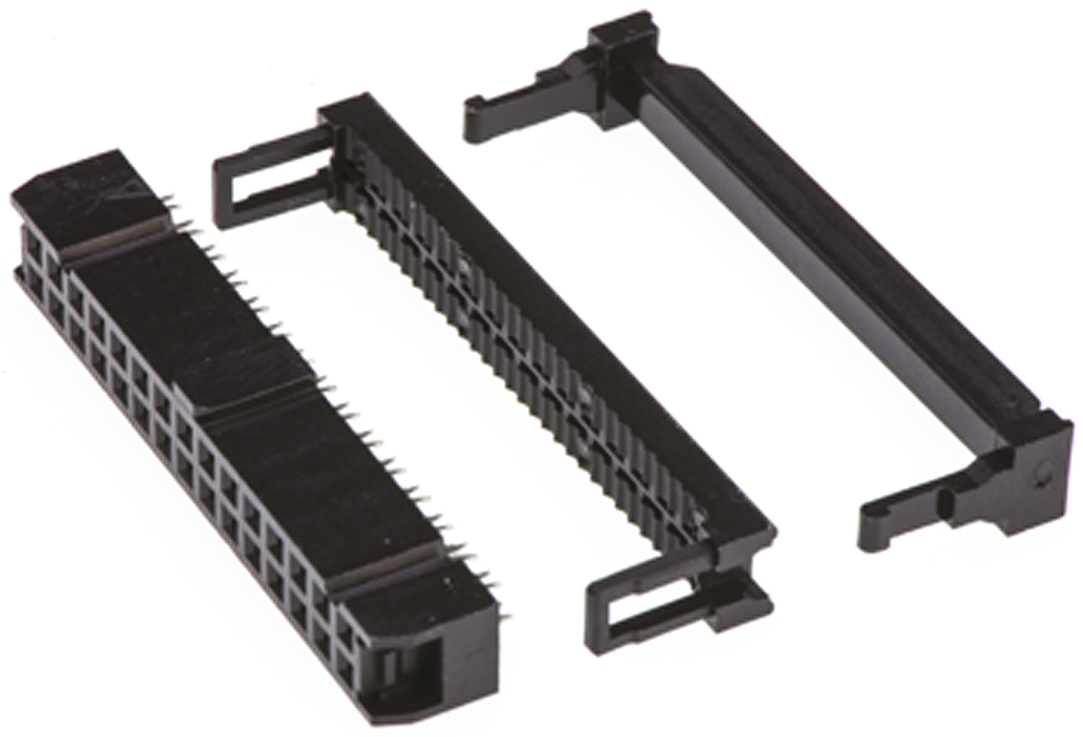 Amphenol Communications Solutions 30-Way IDC Connector Socket for Cable Mount, 2-Row