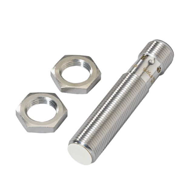 ifm electronic Inductive Threaded Barrel Proximity Sensor, M12, 4 mm Detection, PNP NO, 10 → 30 V dc