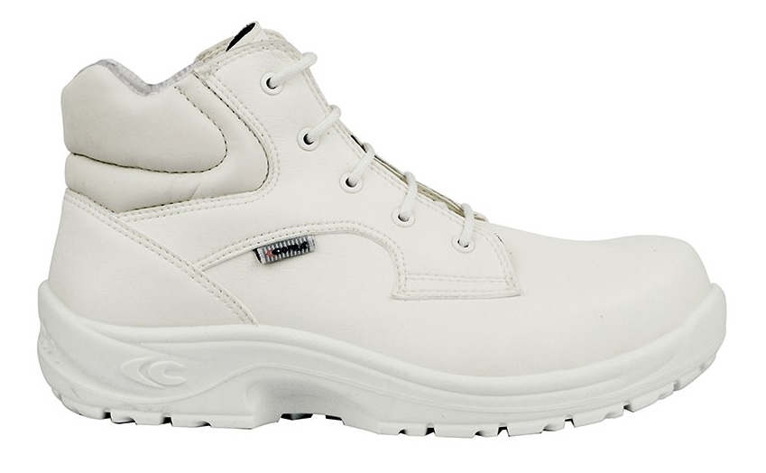 Cofra ROMULUS S2 FO SR White Non Metal Toe Capped Unisex Safety Boots, UK 6, EU 39