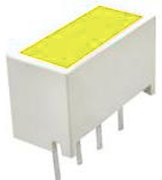 DE/2SYKD Kingbright Light Bar LED Display, Yellow 1100 mcd