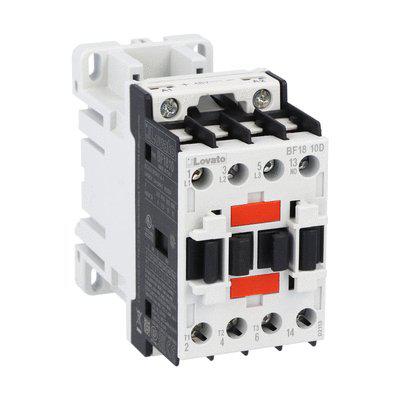 Lovato BF18 Contactor, 12 V dc Coil, 3-Pole, 18 A, 10 kW, 1NO, 690 V