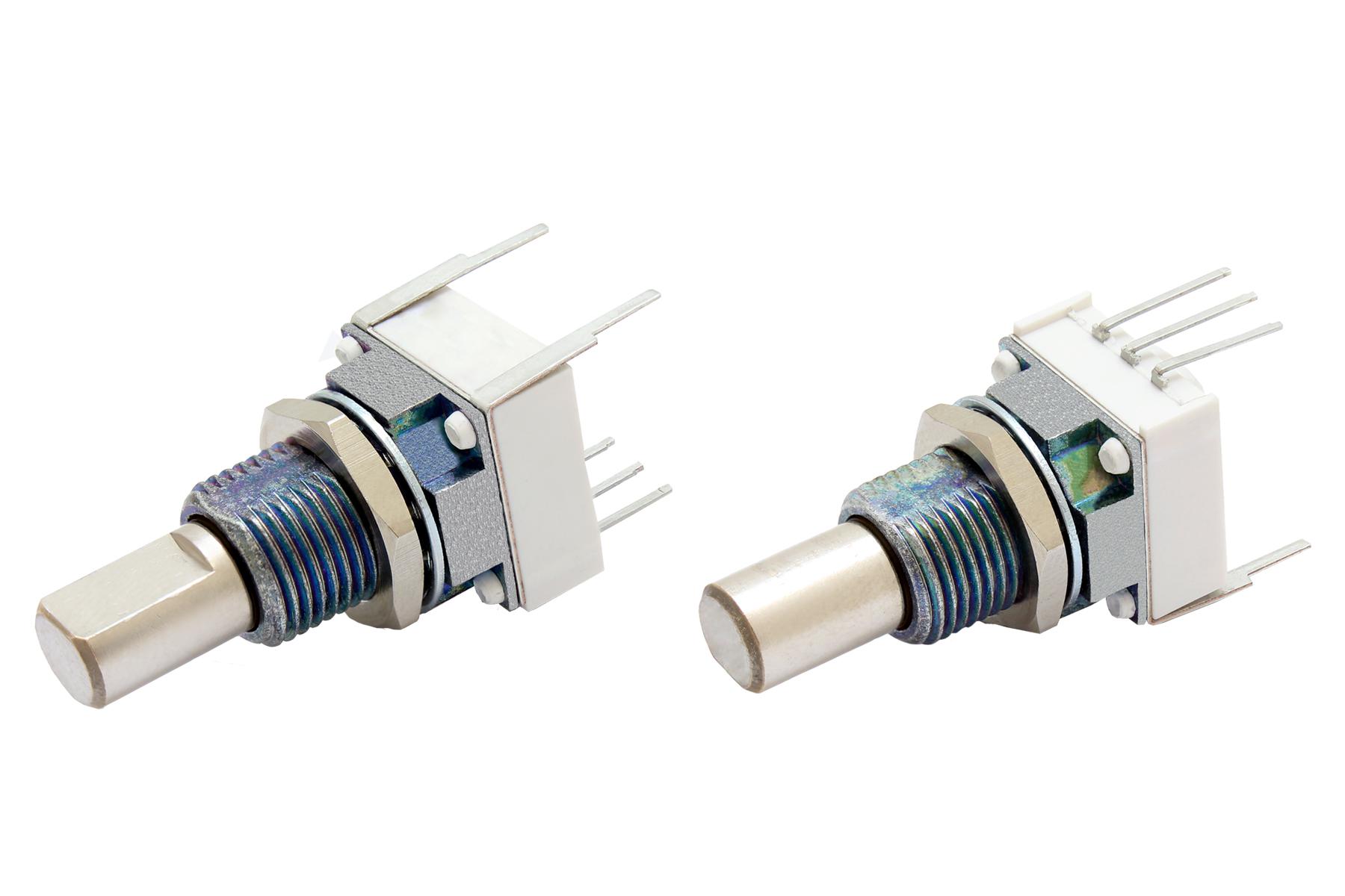 Vishay P11H 4.7kΩ Rotary Potentiometer 1-Gang, Panel Mount (Through Hole), P11H1F0GHFW10472MA