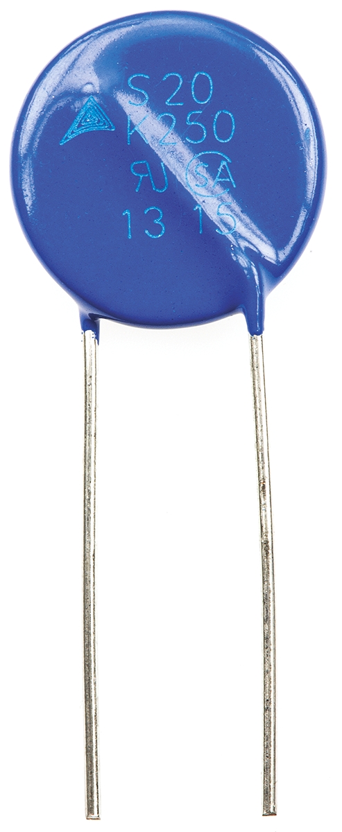 EPCOS, Standard Metal Oxide Varistor 700pF 100A, Clamping 650V, Varistor 390V