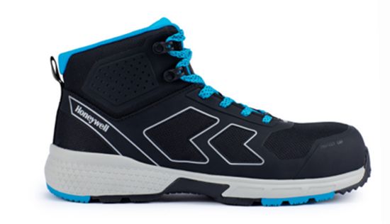 Honeywell Safety Runner Unisex Blue Fibreglass Toe Capped Safety Shoes, UK 8, EU 40