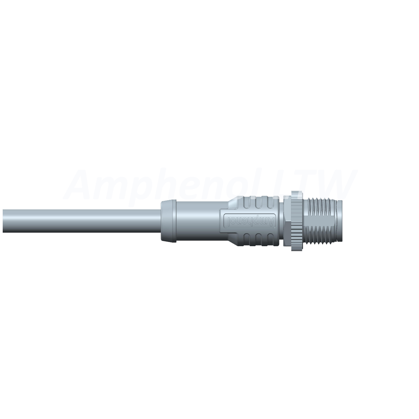 Amphenol Industrial Male 17 way M12 to Free End Sensor Actuator Cable, 2 m