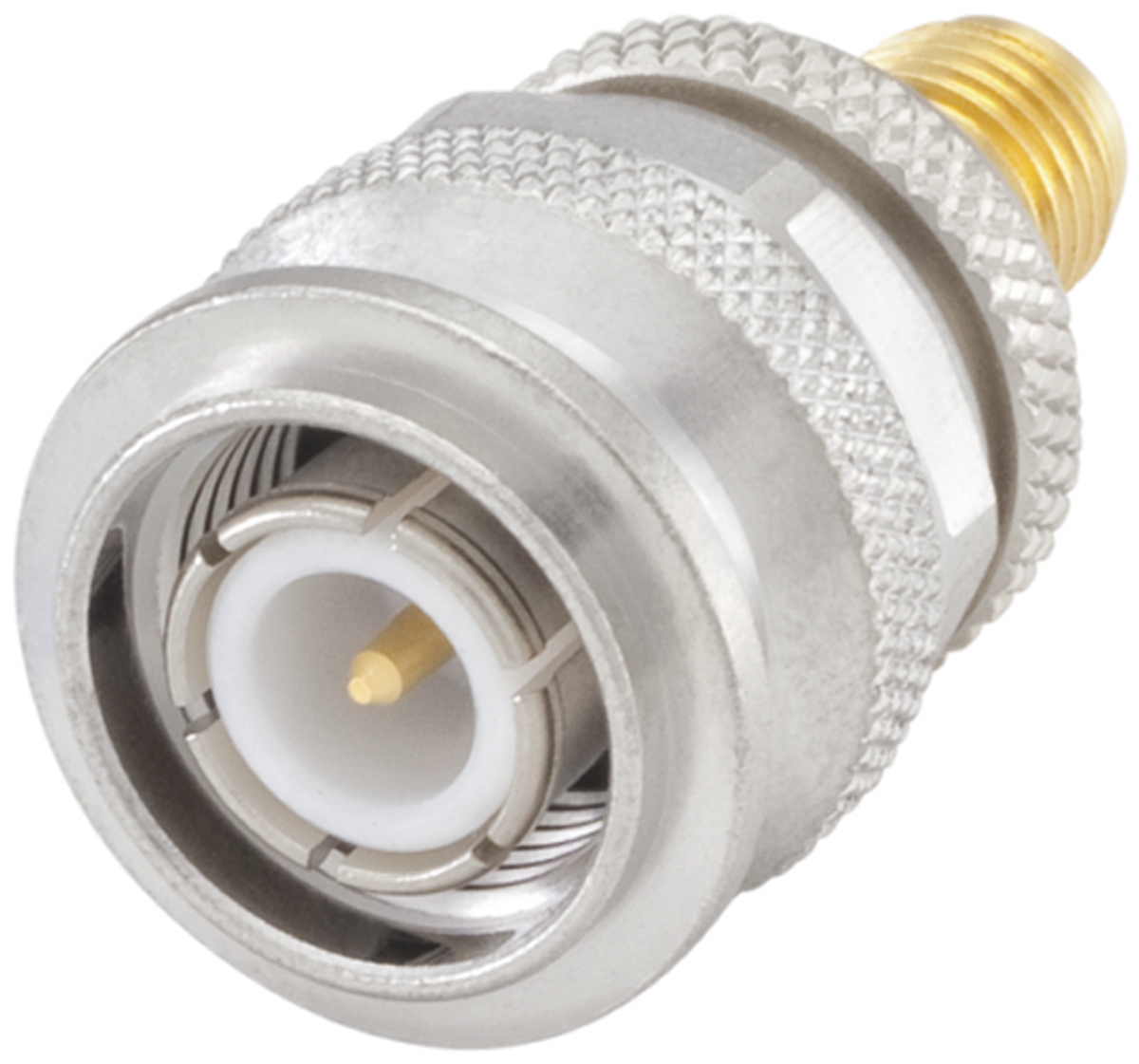 Rosenberger Straight 50Ω RF Adapter TNC Plug to SMA Socket 10GHz