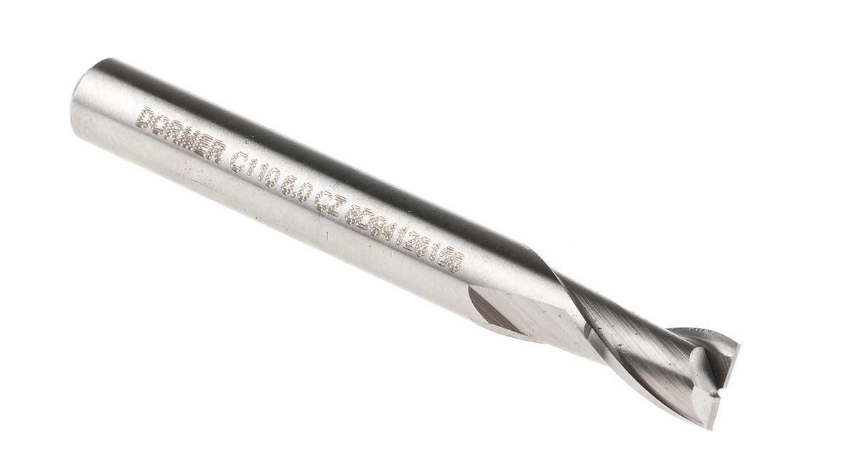 Dormer Plain Slot Drill, 6mm Cut Diameter
