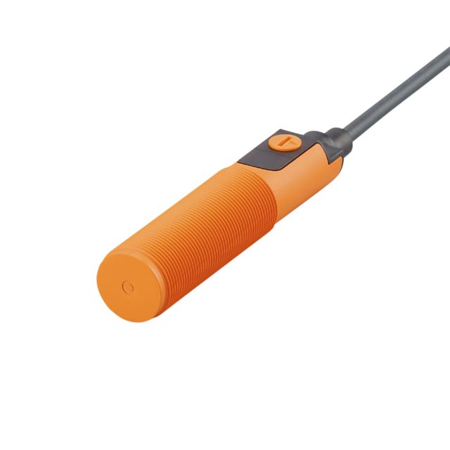 ifm electronic Capacitive Threaded Barrel Proximity Sensor, M18, 0.5 → 9 mm Detection, PNP NO, 10 → 30 V
