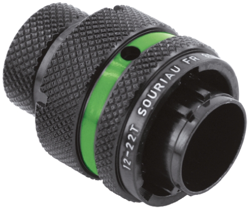 Souriau Sunbank by Eaton Circular Connector, 22 Contacts, Cable, Standard Connector, Plug, Male, IP67, 8STA Series