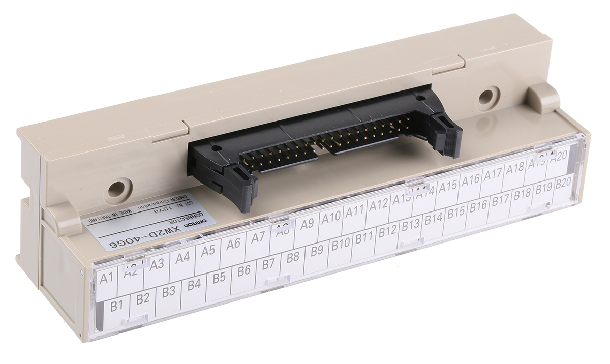 Omron Terminal Block for Use with CJ1M Series, 125 V
