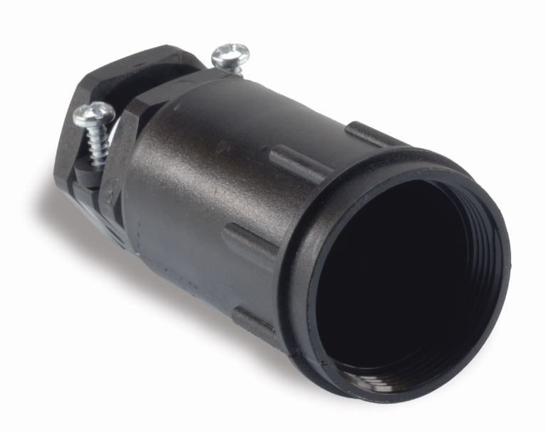 ITT Cannon Black Unsealed Cable Clamp, Shell Size 24mm for use with Ringlock Circular Connectors