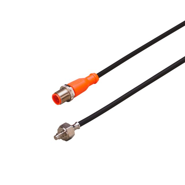 ifm electronic PT100 RTD Sensor, M12, ±0.15 % +90°C Max