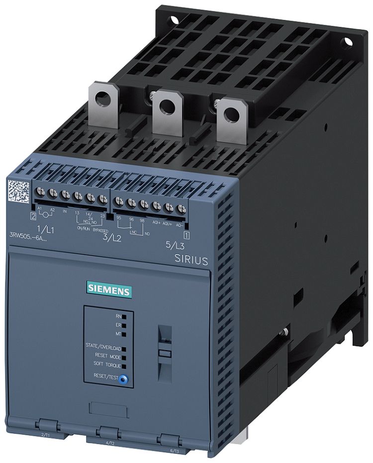 Siemens SIRIUS 3RW Soft Starter, , 90 kW, 200 → 480 V ac, 3 Phase