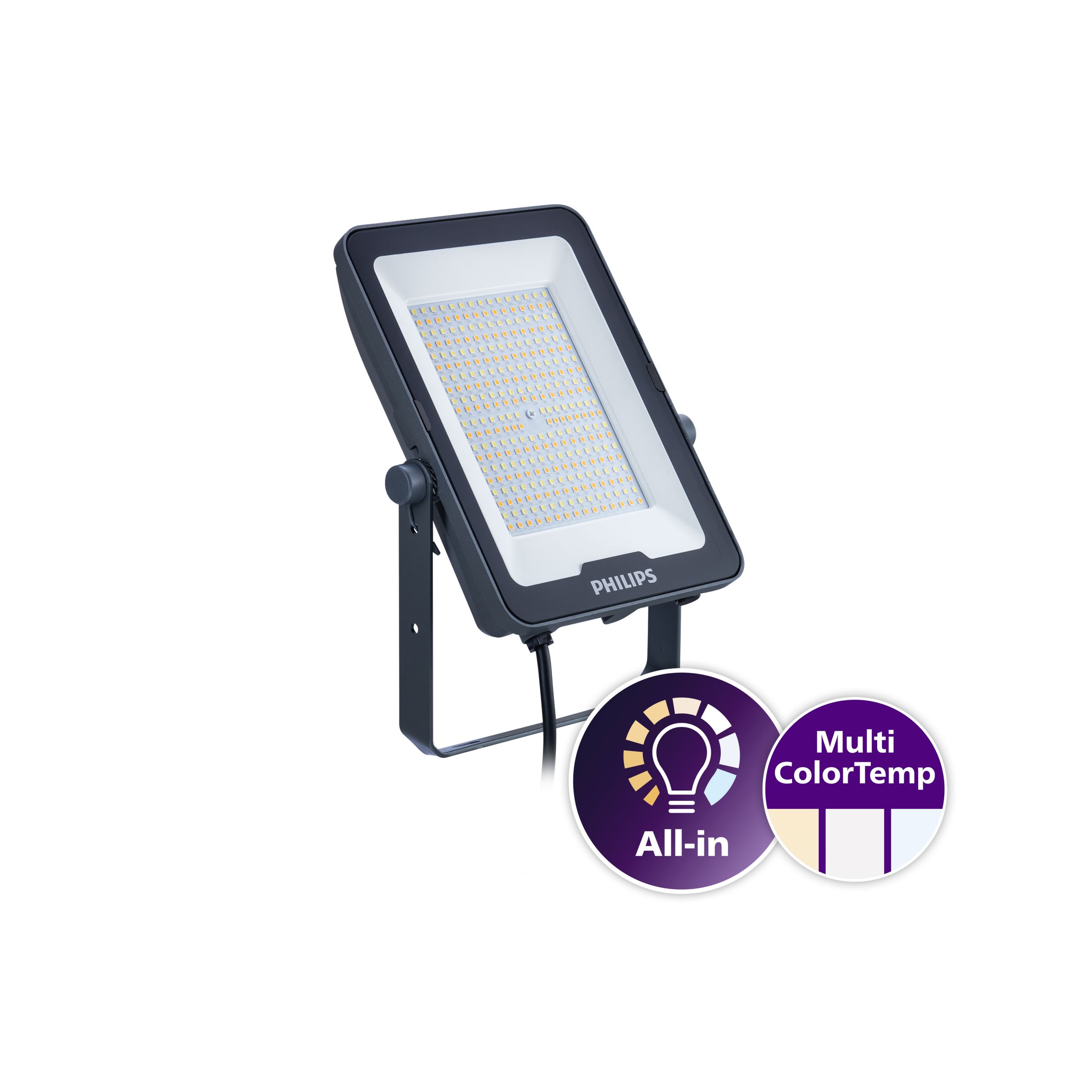 Philips Lighting BVP169 Floodlight, 100 W, 11000 → 12000 lm, IP65, 220 → 240 V