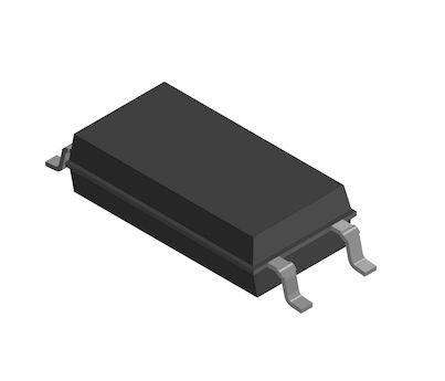 Vishay, TCLT1006 Phototransistor Output Optocoupler, Surface Mount, 4-Pin LSOP