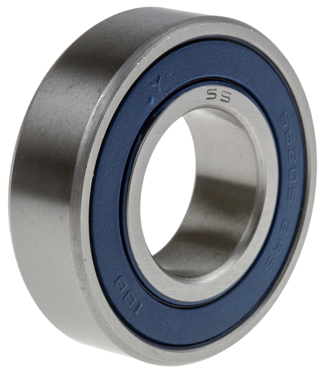 RS PRO SS6205-2RS 1 Row Ball Bearing - 25 mm ID, 52 mm OD