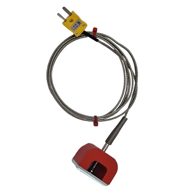 RS PRO Type K Horseshoe Magnet Thermocouple 1.5m Length, 25mm Diameter, -50°C → +250°C