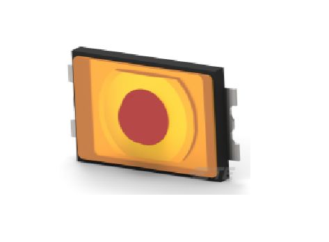 TE Connectivity Black Round Button Tactile Switch, SPST 50 mA Surface Mount