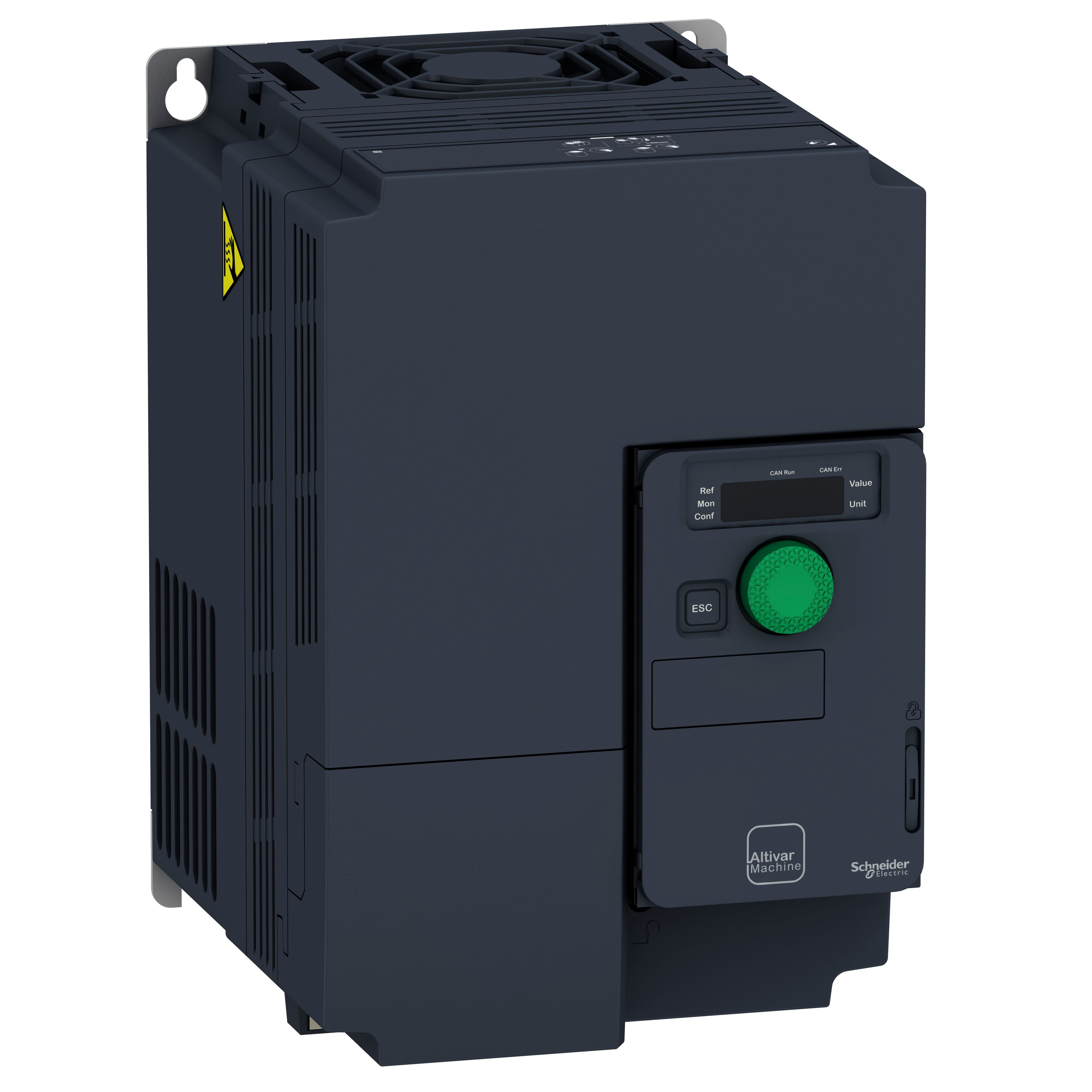 Schneider Electric Variable Speed Drive, 5.5 kW, 3 Phase, 240 V, 29.8 A, 35.4 A, Altivar Machine ATV320 Series