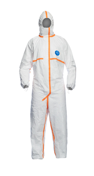 Tyvek White Coverall, M