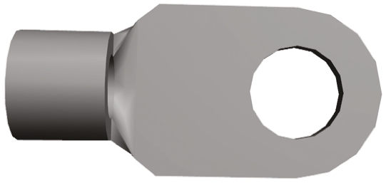 TE Connectivity, SOLISTRAND Uninsulated Ring Terminal, M4 (#8) Stud Size, 1.65mm² to 4.17mm² Wire Size