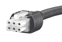 Molex 6 Way Female Mini-Fit Jr. to 6 Way Female Mini-Fit Jr. Wire to Board Cable, 500mm