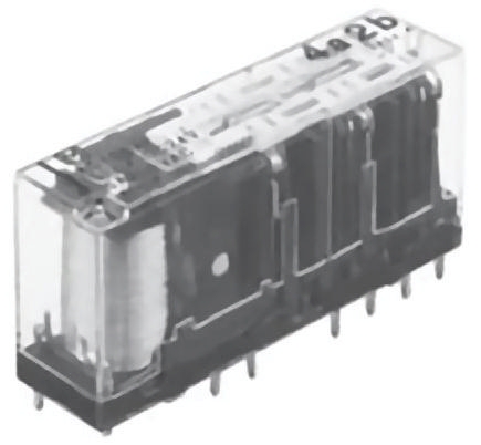 Panasonic PCB Mount Force Guided Relay, 24V dc Coil Voltage, 6 Pole, 3PDT