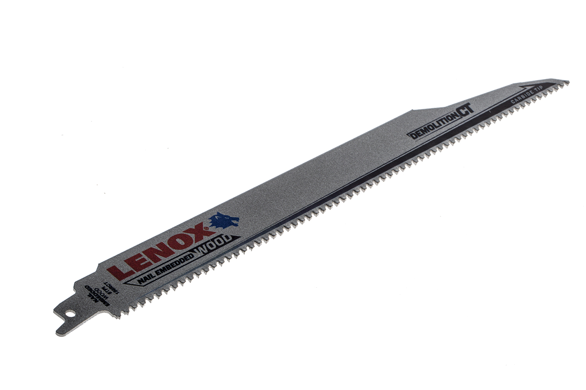 Lenox, 6 Teeth Per Inch 305mm Cutting Length Reciprocating Saw Blade, Pack of 1