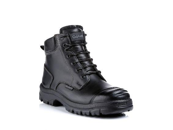 Goliath SDR10CSI Black Steel Toe Capped Men's Safety Boots, UK 11, EU 46