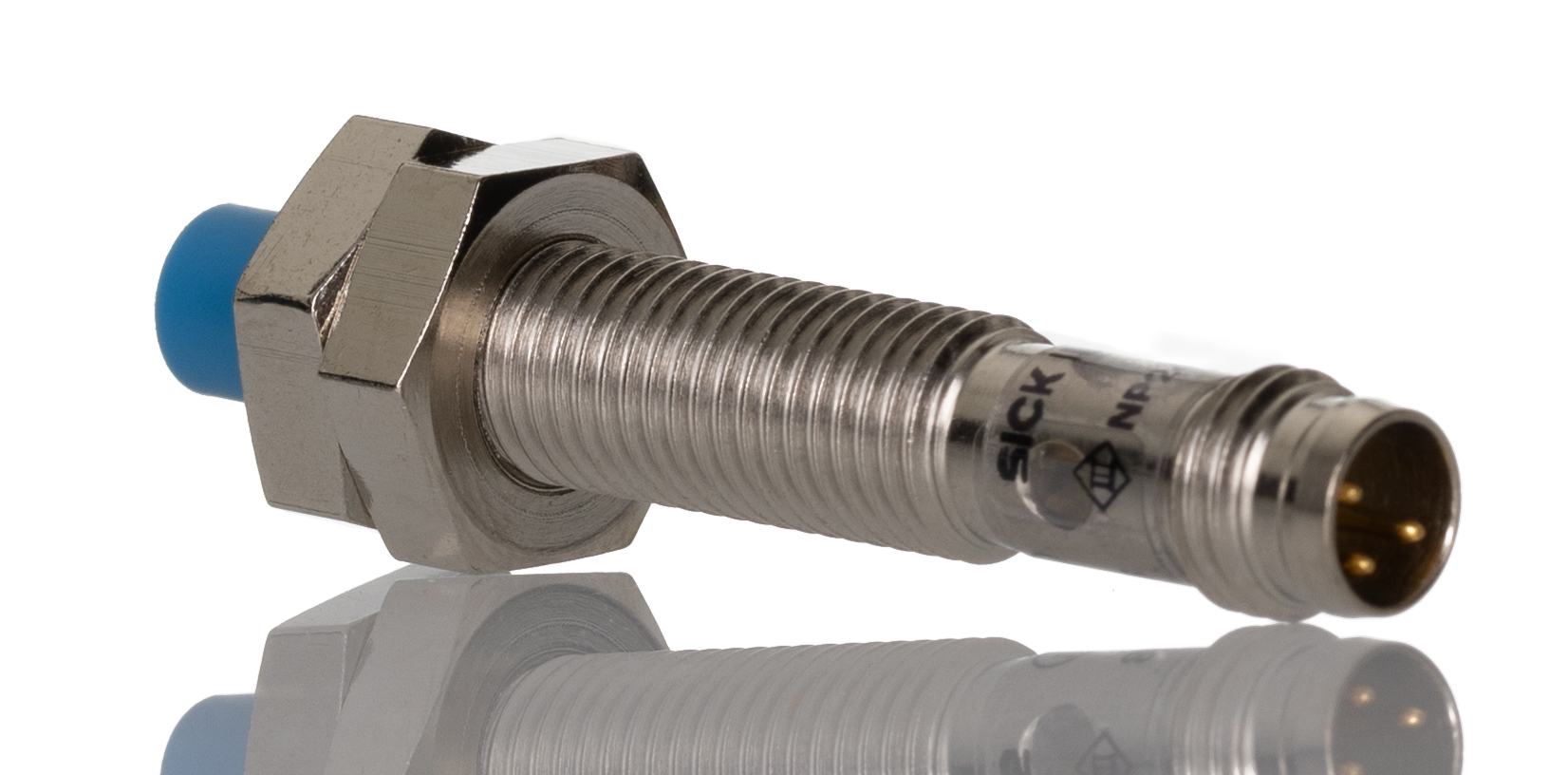 Sick, M8 x 1, PNP Inductive Sensor 50mm Length, 10 → 30 V dc supply voltage , IP67 Rating