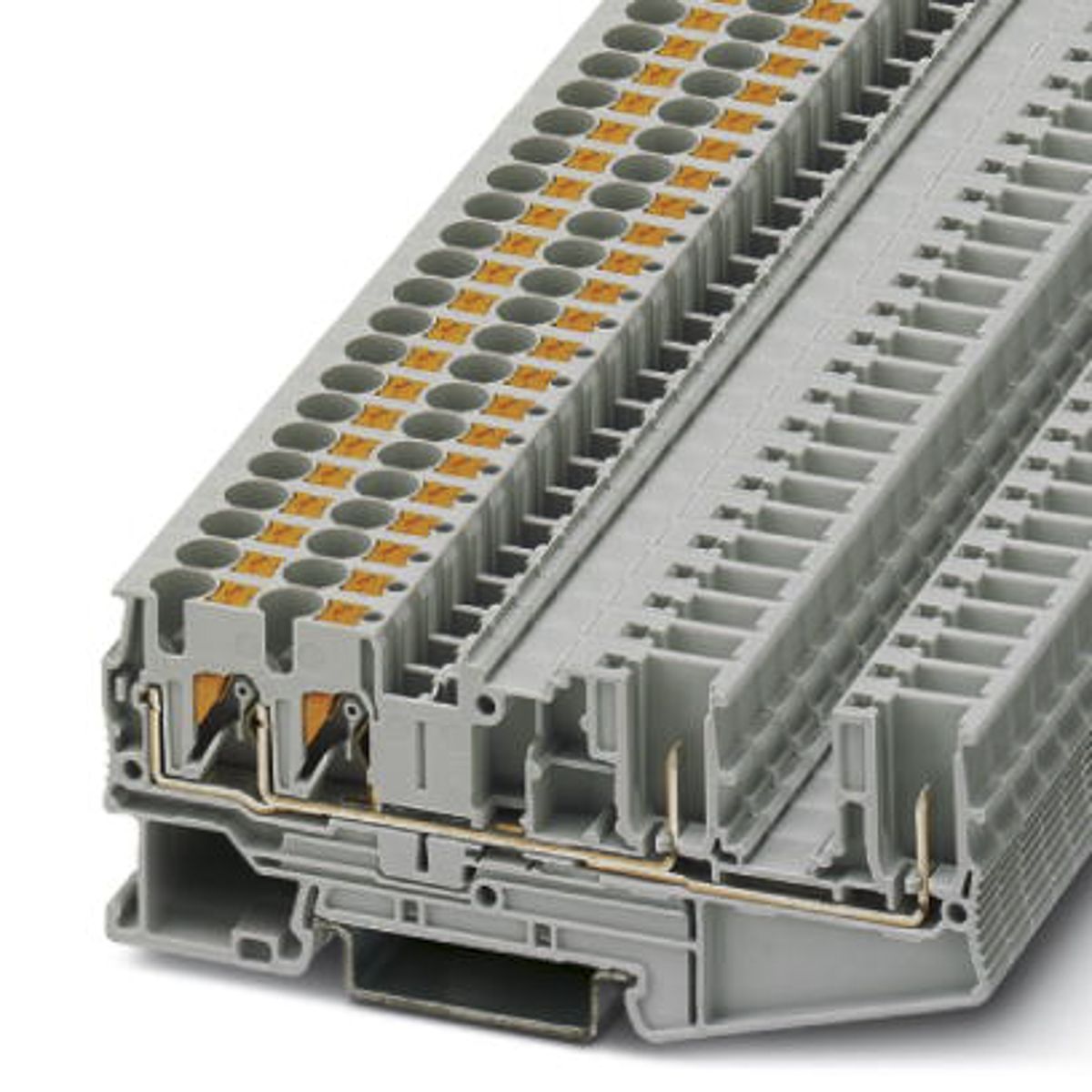 Phoenix Contact 3211991 PT 4-QUATTRO/2P Series, Push In Termination