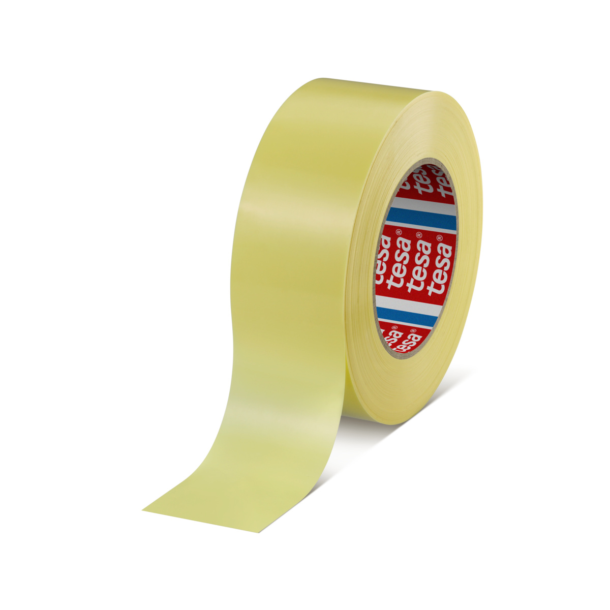 Tesa 4289 Yellow Strapping Tape, 66m x 50mm