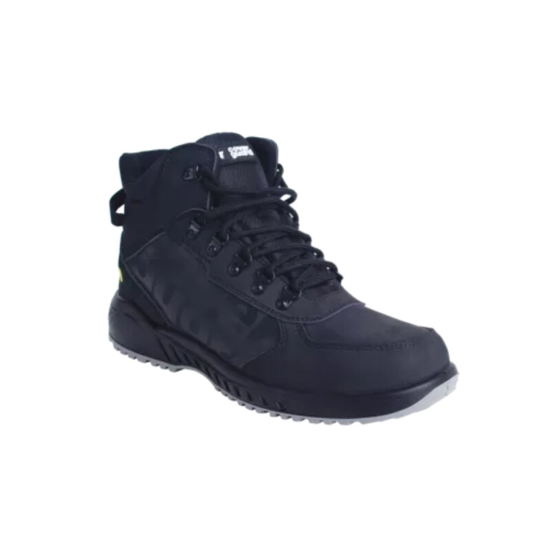 Coverguard 9PROH10 Black ESD Safe Aluminium Toe Capped Unisex Safety Shoe, UK 10, EU 44