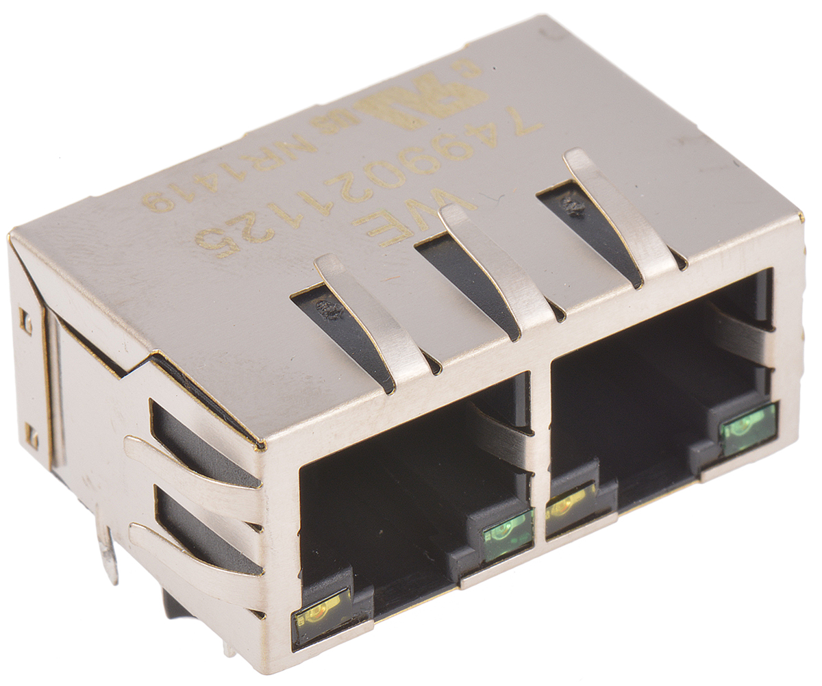 Through Hole Lan Ethernet Transformer, 31.4 x 15.21 x 21.5mm