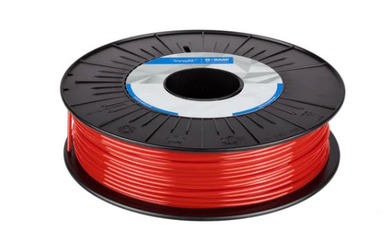 BASF 2.85mm Red PET 3D Printer Filament, 750g
