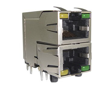 Amphenol Communications Solutions RJSAE Series Female RJ45 Connector 8 -Way