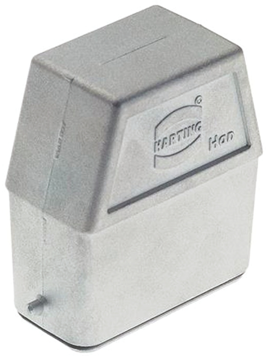 HARTING Han EMC Heavy Duty Power Connector Hood, M25 Thread, Side Entry