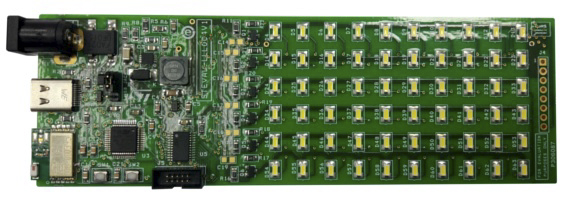 STMicroelectronics STEVAL-LLL005V1, 60 LED (6 x 10) Cost-Effective Matrix Display Evaluation Board for STP16CPC26 for