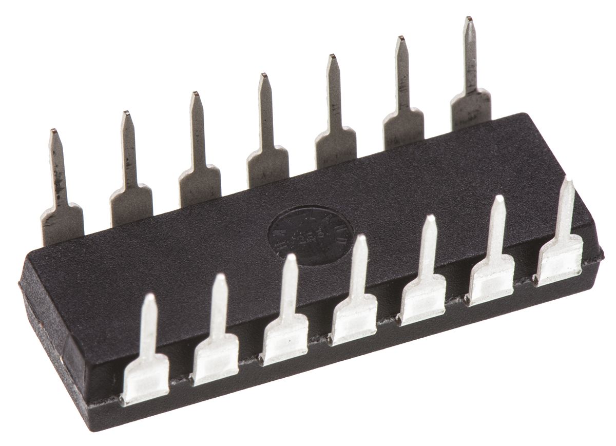 Microchip, DAC Dual 12 bit- Serial (SPI/Microwire), 14-Pin PDIP