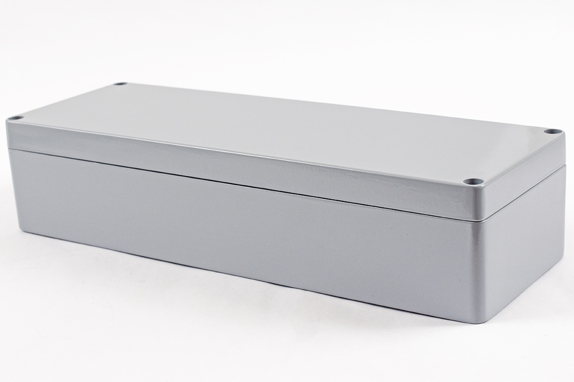 Hammond 1590 Series Die Cast Aluminium Enclosure, IP65, 80 x 123 x 360mm