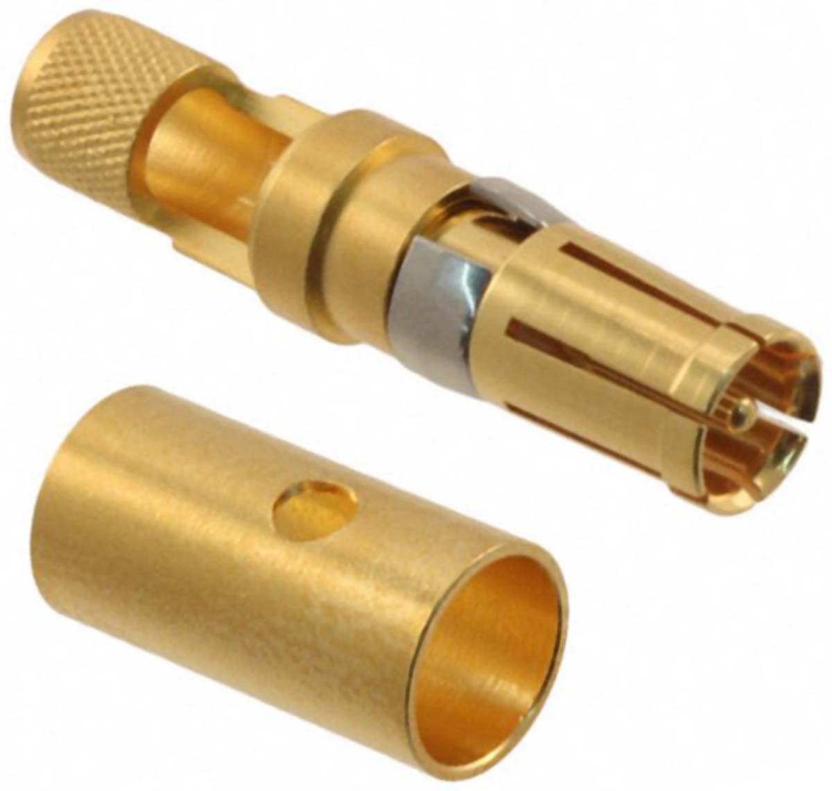 HARTING, D-Sub Mixed Series, Female Crimp, Solder D-Sub Connector Coaxial Contact, Gold Coaxial