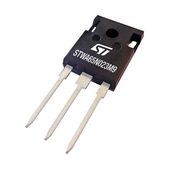 STMicroelectronics STW Type N-Channel MOSFET, 92 A Enhancement, 3-Pin TO-247 STWA65N023M9