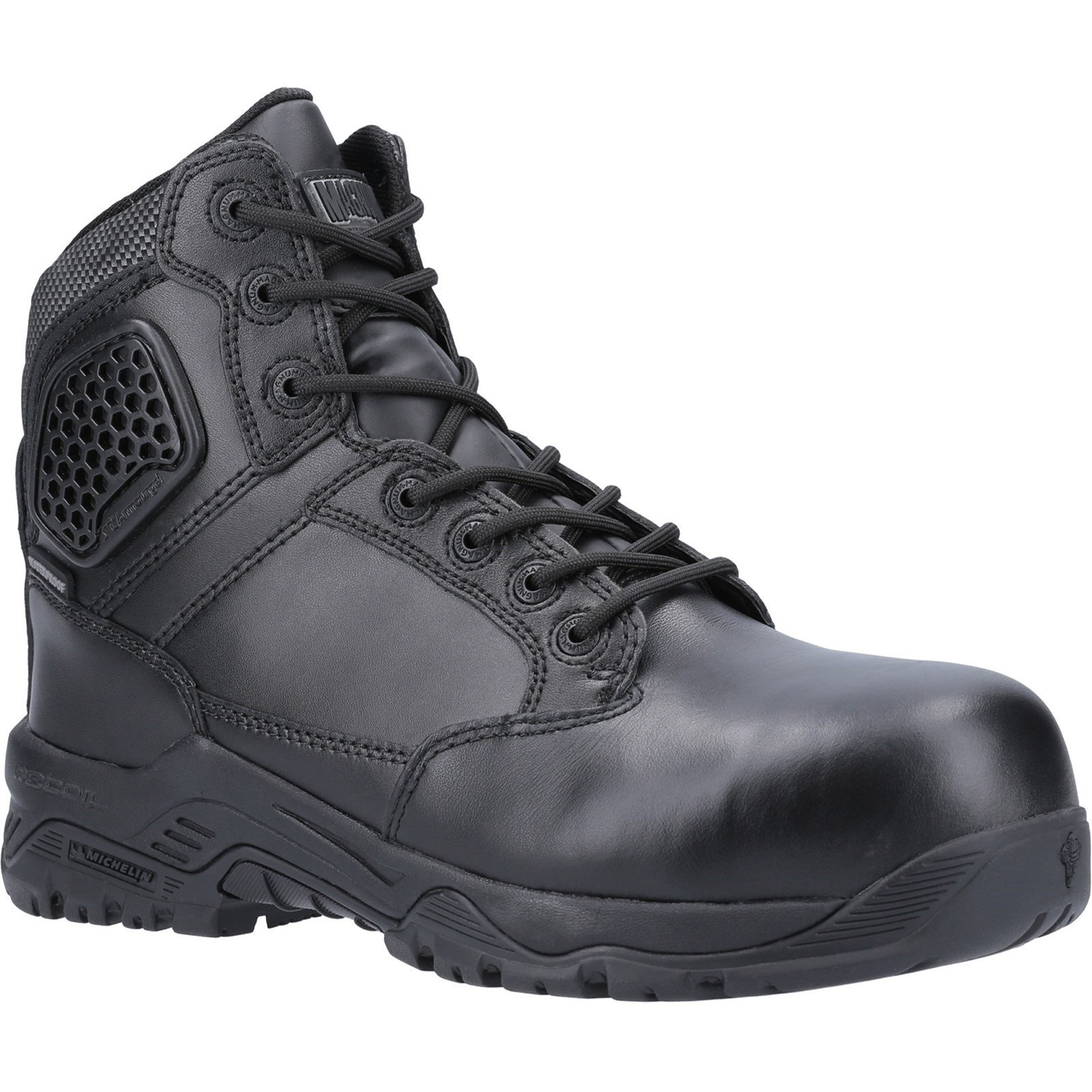 MAGNUM Strike Force 6.0 Black Composite Toe Capped Unisex Safety Boot, UK 12, EU 47