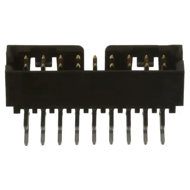 Molex Milli-Grid Series Right Angle Through Hole PCB Header, 18 Contact(s), 2 mm Pitch, 2 Row, Shrouded