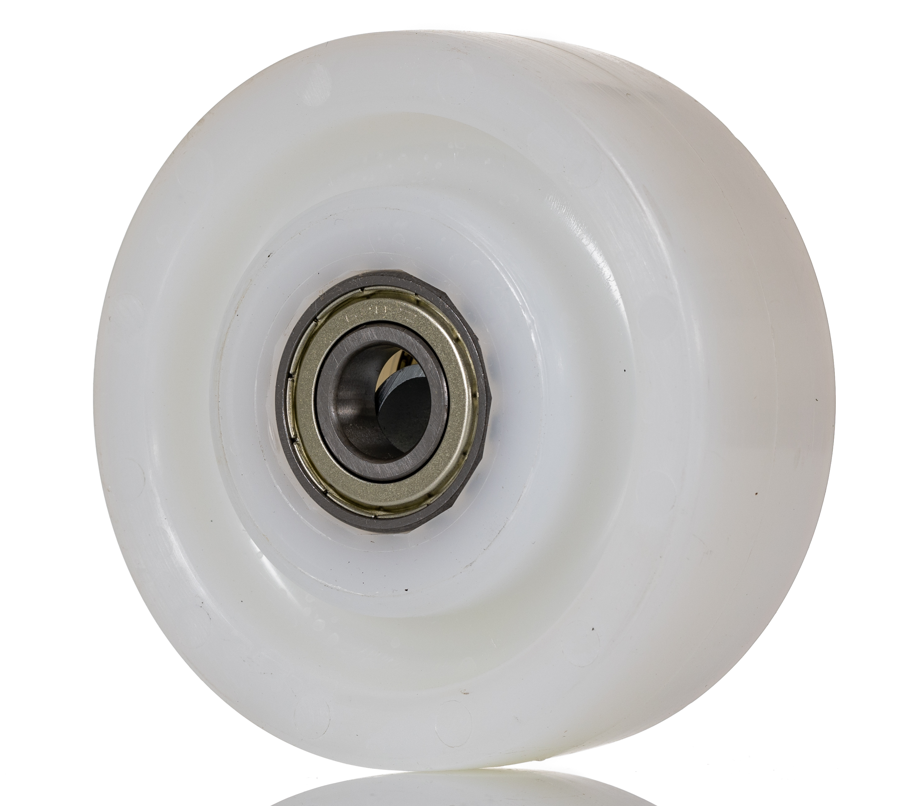 LAG White Polyamide Hygienic, Low Rolling Resistance, Non-Marking Trolley Wheel, 450kg
